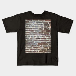 Brick Wall, Charleston, South Carolina Kids T-Shirt